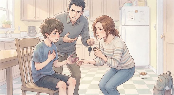 When I was nine, my stepfather slammed my hand in a drawer because I took a cookie before dinner