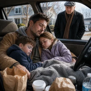 I went to surprise my son on his 32nd birthday. Instead of finding him at home, I found him sleeping in a car with his 5-year-old twins.