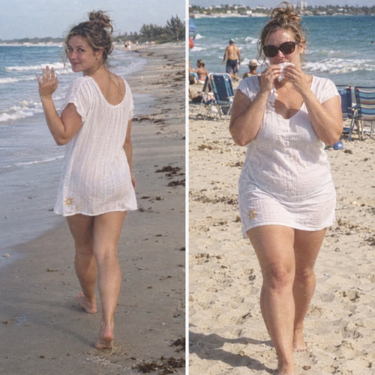 My 16-year-old daughter disappeared from a crowded beach without a trace. Eight years later, nearly six hundred miles away, I saw a complete stranger wearing the handmade cover-up Nora had been wearing the day she vanished.