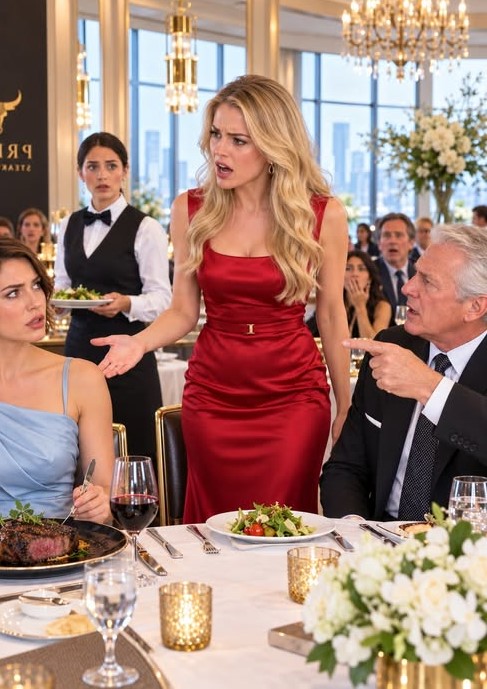 My Sister Ordered a $185 Wagyu Steak While My Eight-Year-Old Son Got Only a Tiny Salad. My Father Told Me Not to Cause Trouble—Until I Asked for the Final Bill and Revealed Who Had Been Paying for Six Years.  