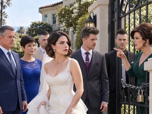 “If you want to be my daughter-in-law, you’ll spend three hours outside,” my mother-in-law told me, while my husband remained silent and the guests watched. I didn’t cry or beg anyone: I called off the wedding  