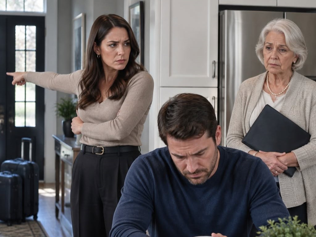 They Threw Mom Out—Then Arrived at Her Door With a Bank Notice    