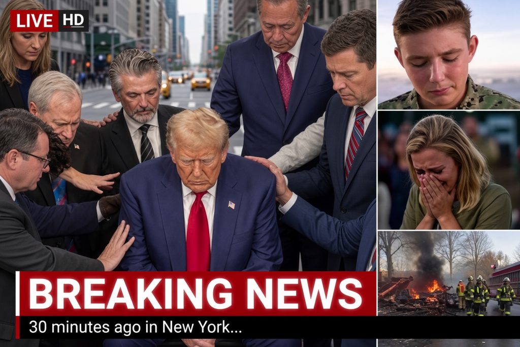 BREAKING NEWS : 30 minutes ago in New York…  