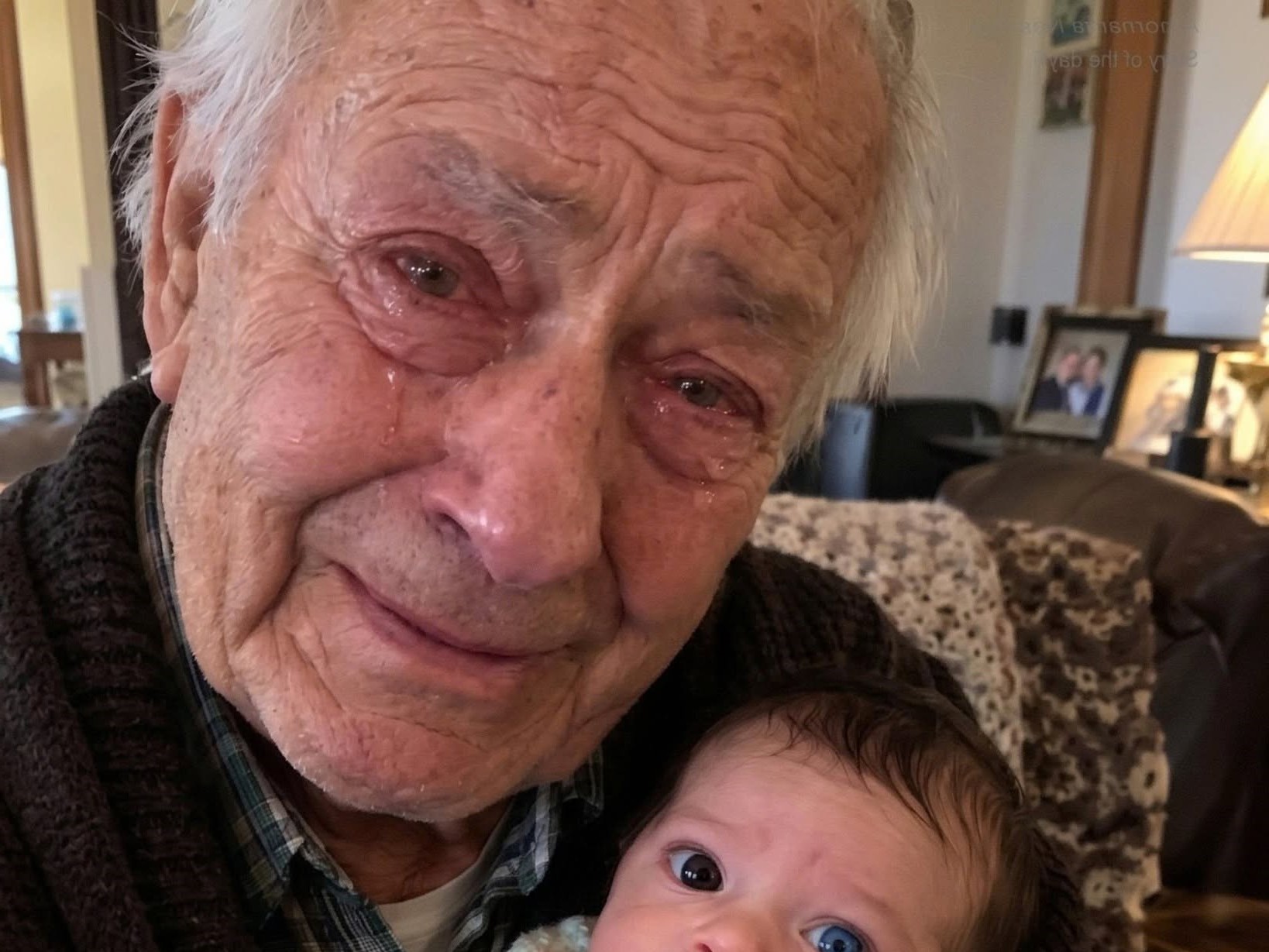 After giving birth, I took my newborn daughter to meet the grandfather who had raised me. But the second he saw her face, tears filled his eyes. “This can’t be possible,” he whispered. “You have no idea what you’ve done.”  