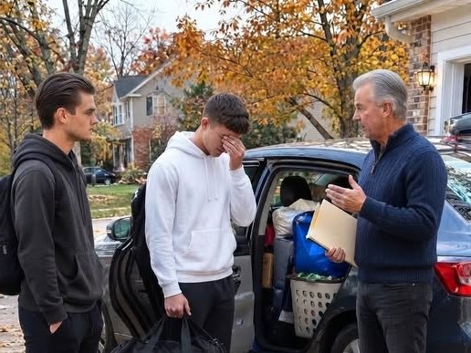 After Thanksgiving, I found a $2,342 charge on my card. Dad grinned and said, “Since you don’t have kids, you should help those who do.”