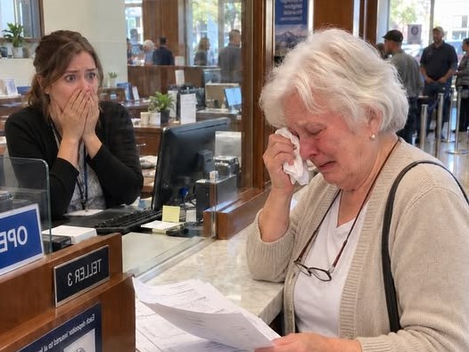 I am sixty-five years old. I have been divorced for five years. When my former husband left, he handed me a bank card with $3,000 on it. I never spent a single dollar. Five years later, when I finally walked into the bank to withdraw the money… my whole body went still.