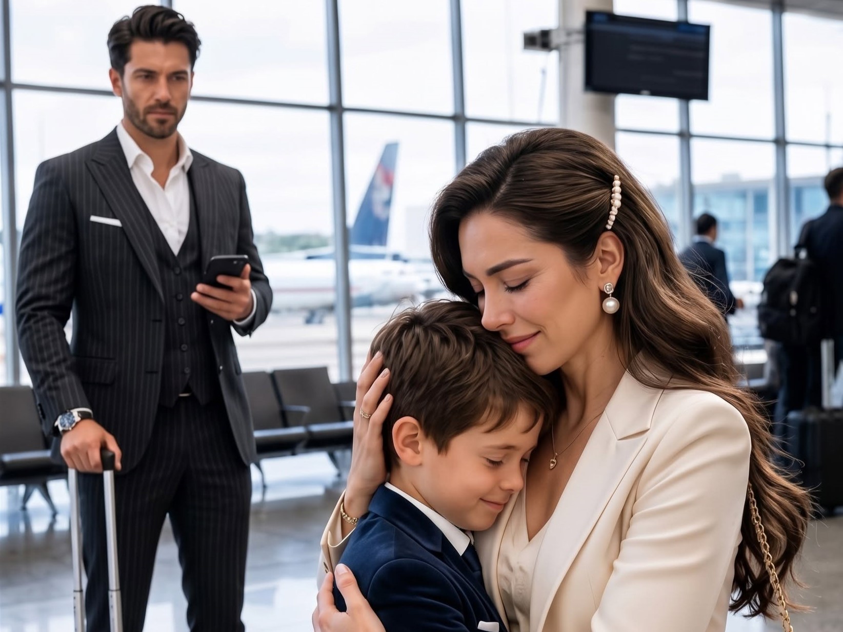 My eight-year-old son chose his wealthy father in court and told the judge, “My mom can’t give me the future I deserve.”  