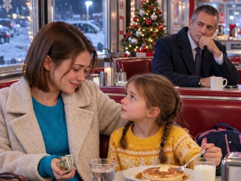 A Wealthy Man Saw a Mother Spend Her Last Dollars on Christmas Dinner for Her 7-Year-Old—Then He Learned Where They Were Sleeping That Night  